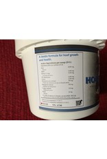 Hoofefex 1kg - 80800 INGREDIENTS: Biotin, Methionine, Lysine, Zinc, Copper, Manganese, MSM, Kelp and Brewer’s Yeast in a base of nutritional canola, flax, oat hulls and alfalfa. For hoof growth and health.