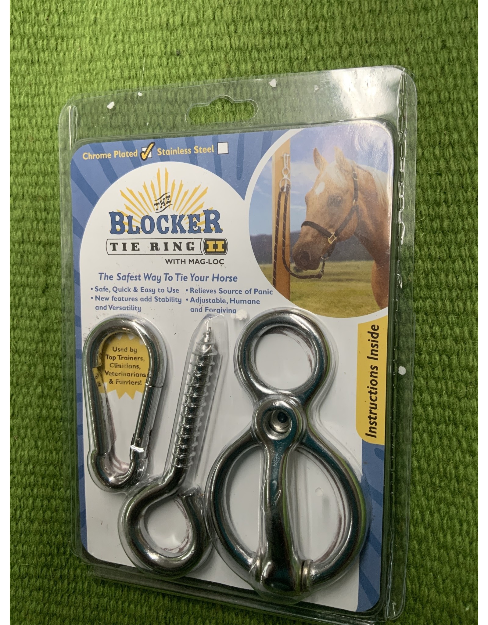 Chrome Blocker Tie Ring 11 - 10-0340