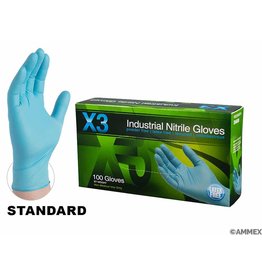 Nitrile Gloves - Medium, Blue 971-011