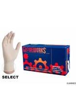 Latex Gloves - X-Large  (Gloveworks) 971-019