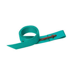 Nylon Latigo W/Holes 1 3/4 x 60" - Emerald Green -35500-60-96
