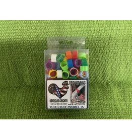 Tuff Stuff Poultry Leg Band- Medium - 100 pack - assorted colors- 027432