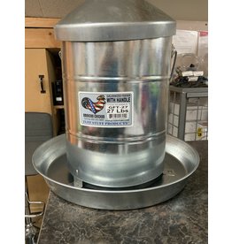 Poultry Galvanized Feeder w/Handle 27lbs 678127