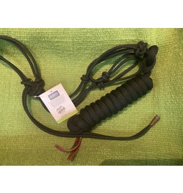 Ecolux  Rope Halter w/Lead Rope - Black - 35801-50-00