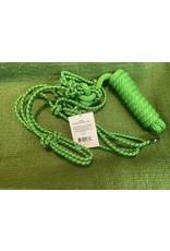 Economy Mountain Rope Halter w/Lead - LIME GREEN/BLACK - 292984-33