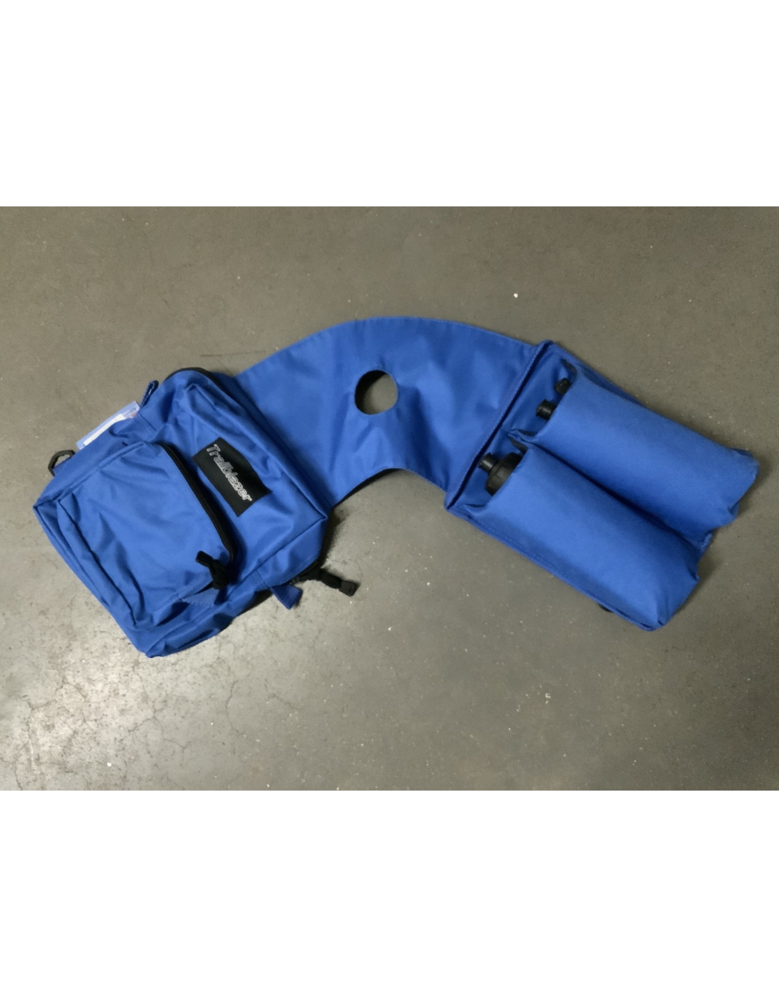 Deluxe Poly Horn Bag With 2 Water Bottles - Royal Blue - 241900-45