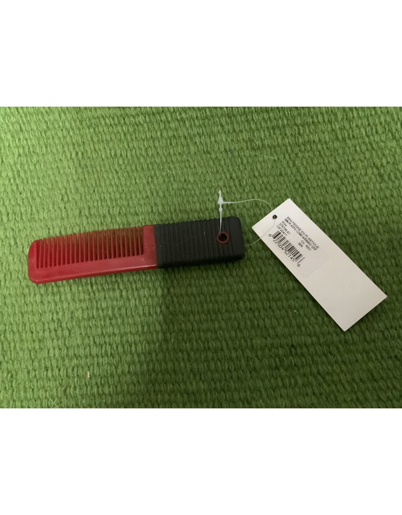 Plastic Comb - Mini - Red - #375705-01
