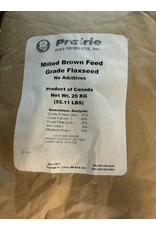 MILLED FLAX SEED - Prairie Premium - 25 KG OMEGAFLX