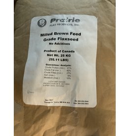 MILLED FLAX SEED - Prairie Premium - 25 KG OMEGAFLX