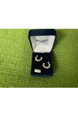 Montana Silversmith Earrings- horseshoe pearl ER4781