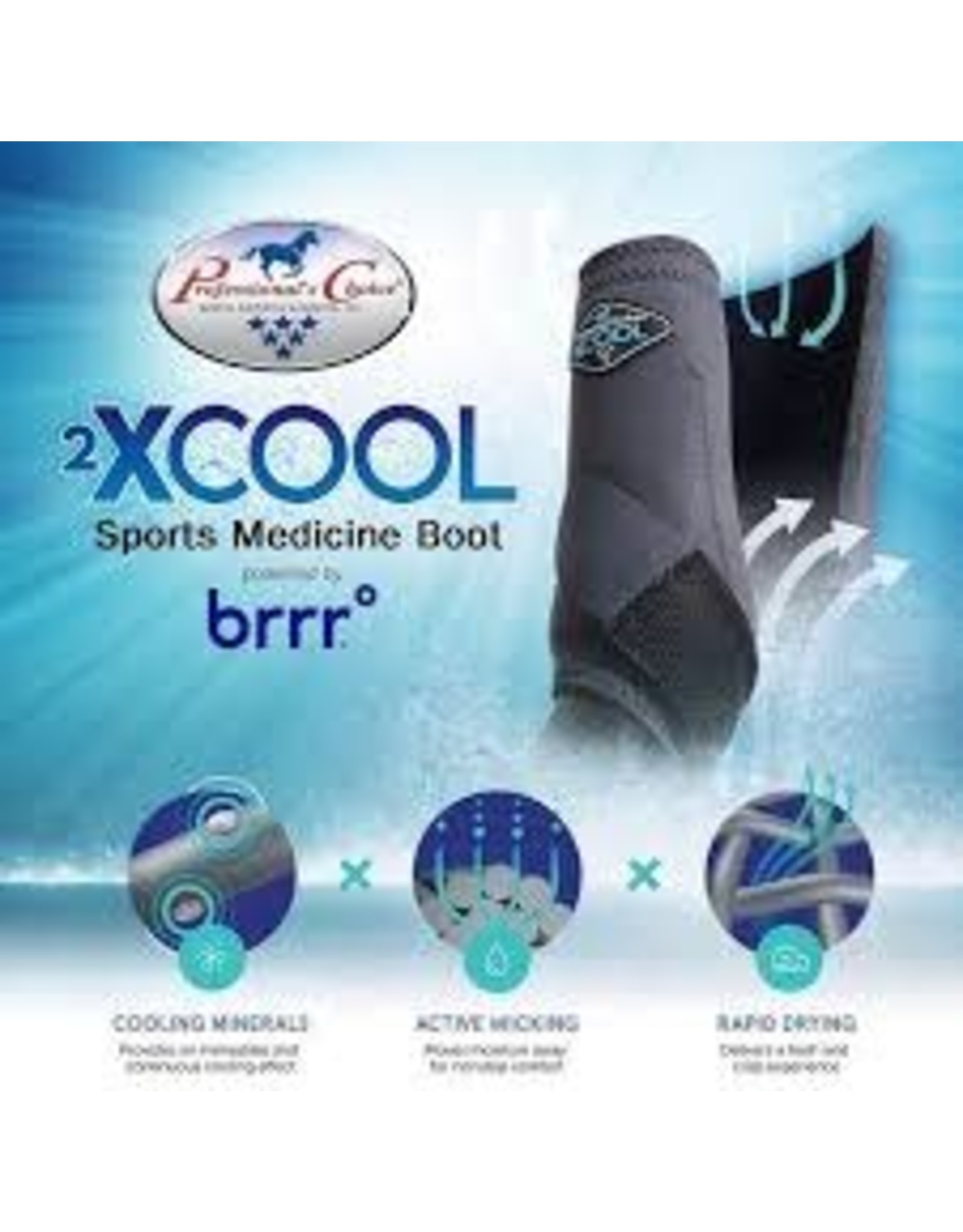 2XCOOL- Sports Medicine Boots - White - * 4 PK * Large - XC4L-WHI