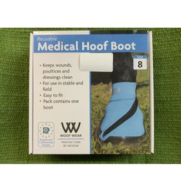 Reusable Medical Hoof Boot (Poultice Boot) - Blue - Size 8 - 717160-22/8 -Woof Wear