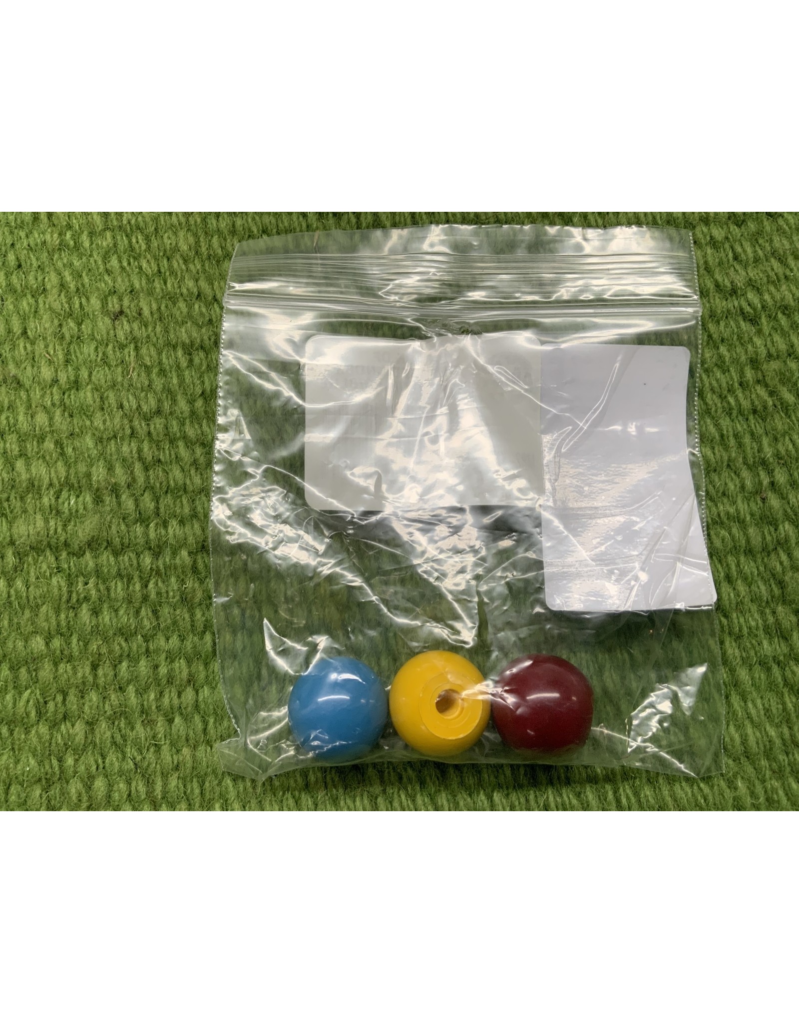 Allflex Syringe Replacement Knobs  - MR2 Knob Pack  Yellow, Blue, Red, 3 Pack - 044-846