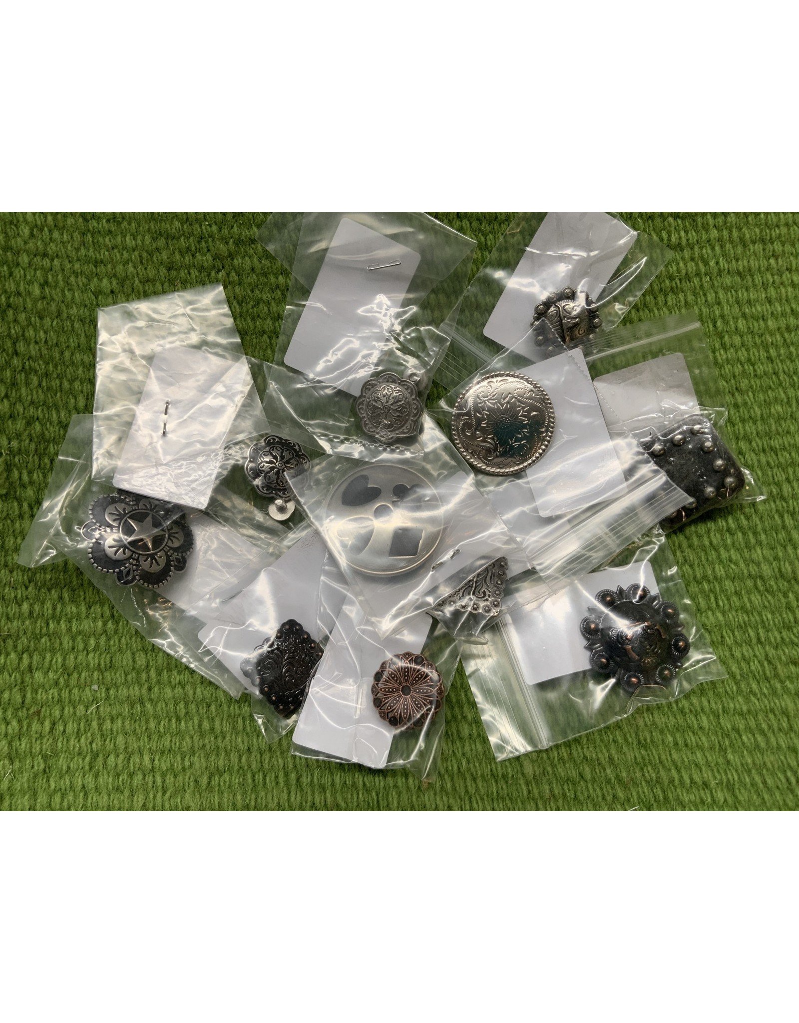 CONCHOS- Variety of Sizes and Designs