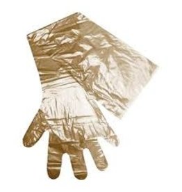 Obstetrics Glove - Brown 39" Long, 1.25 mm thick.  100 pk - 130914