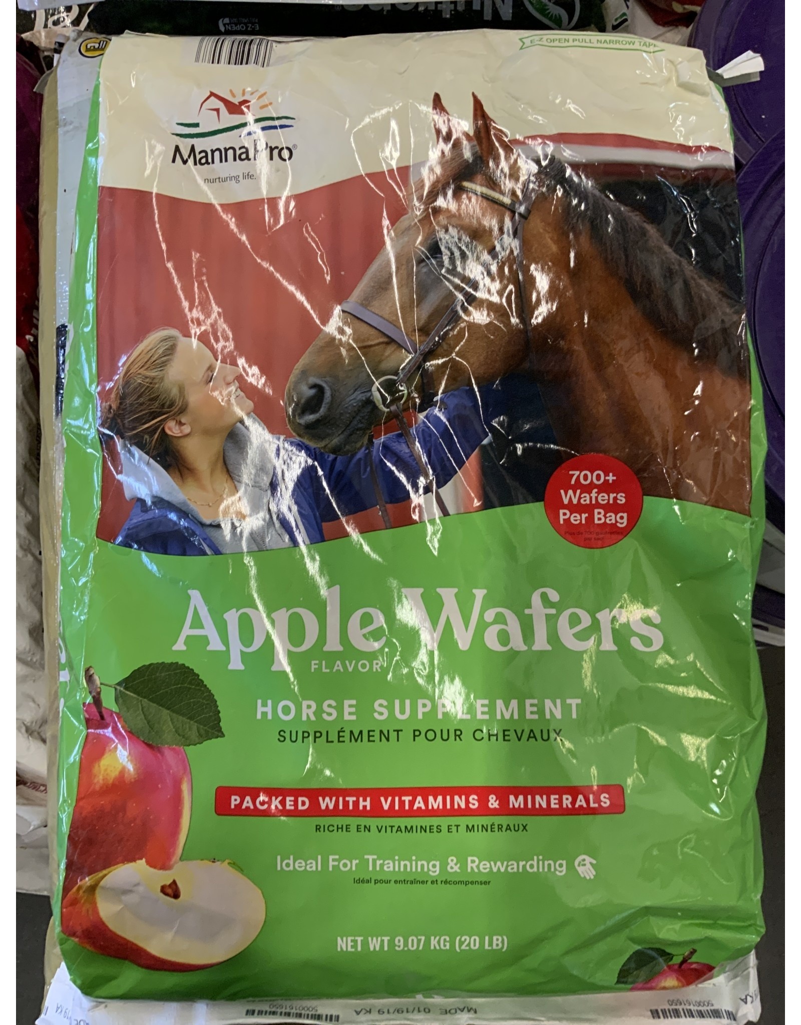 Apple Wafers - 9.07kg  20lbs  M300