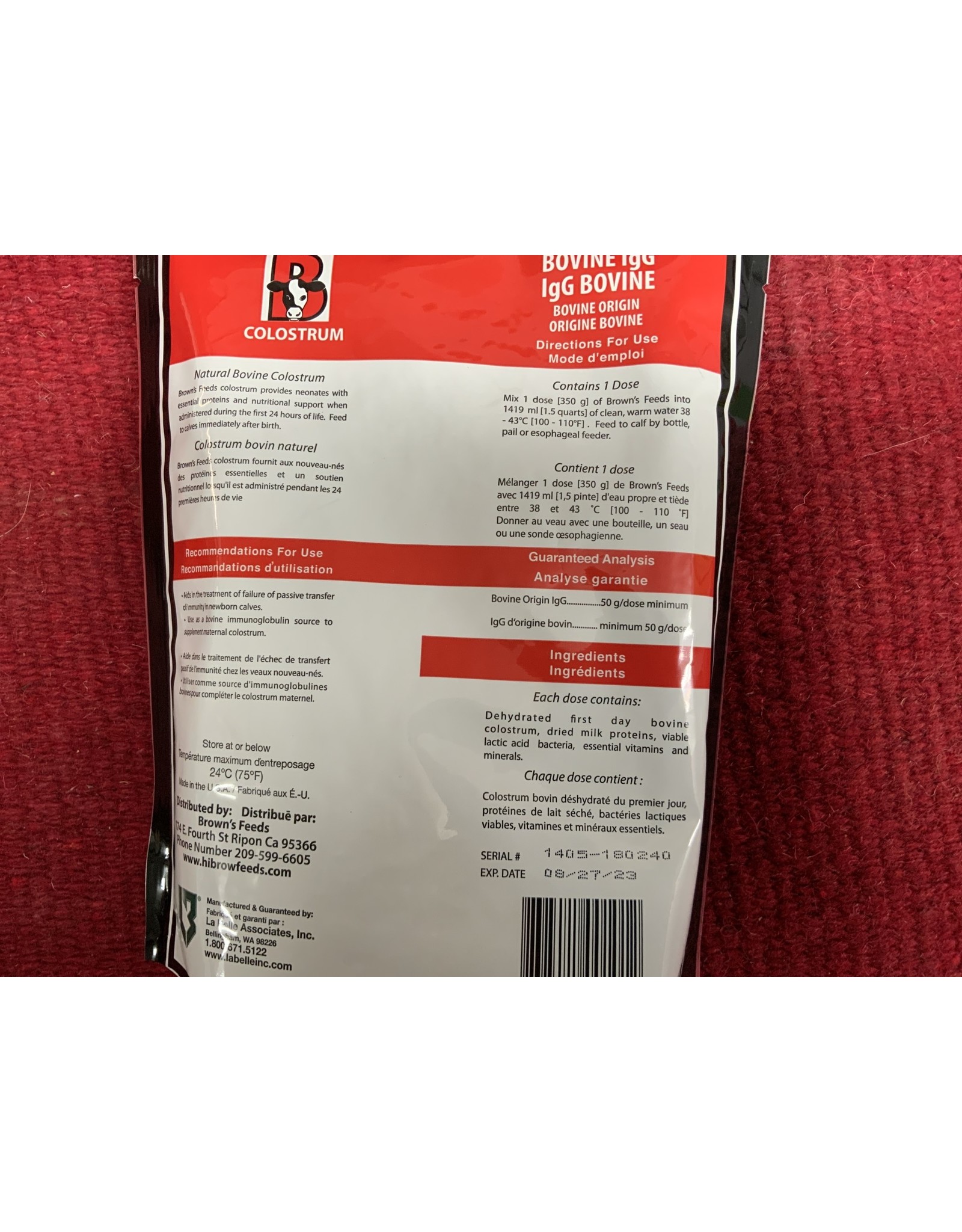 Brown's COLOSTRUM - 350g P2299