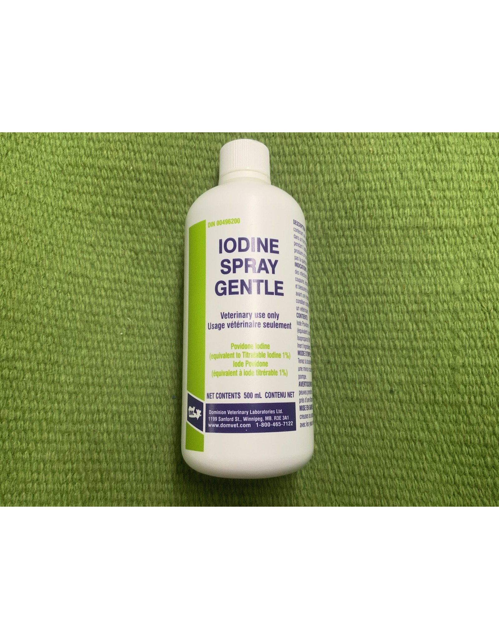 DVL Iodine Spray 1% 500 ml - 002-583 DIN:00496200