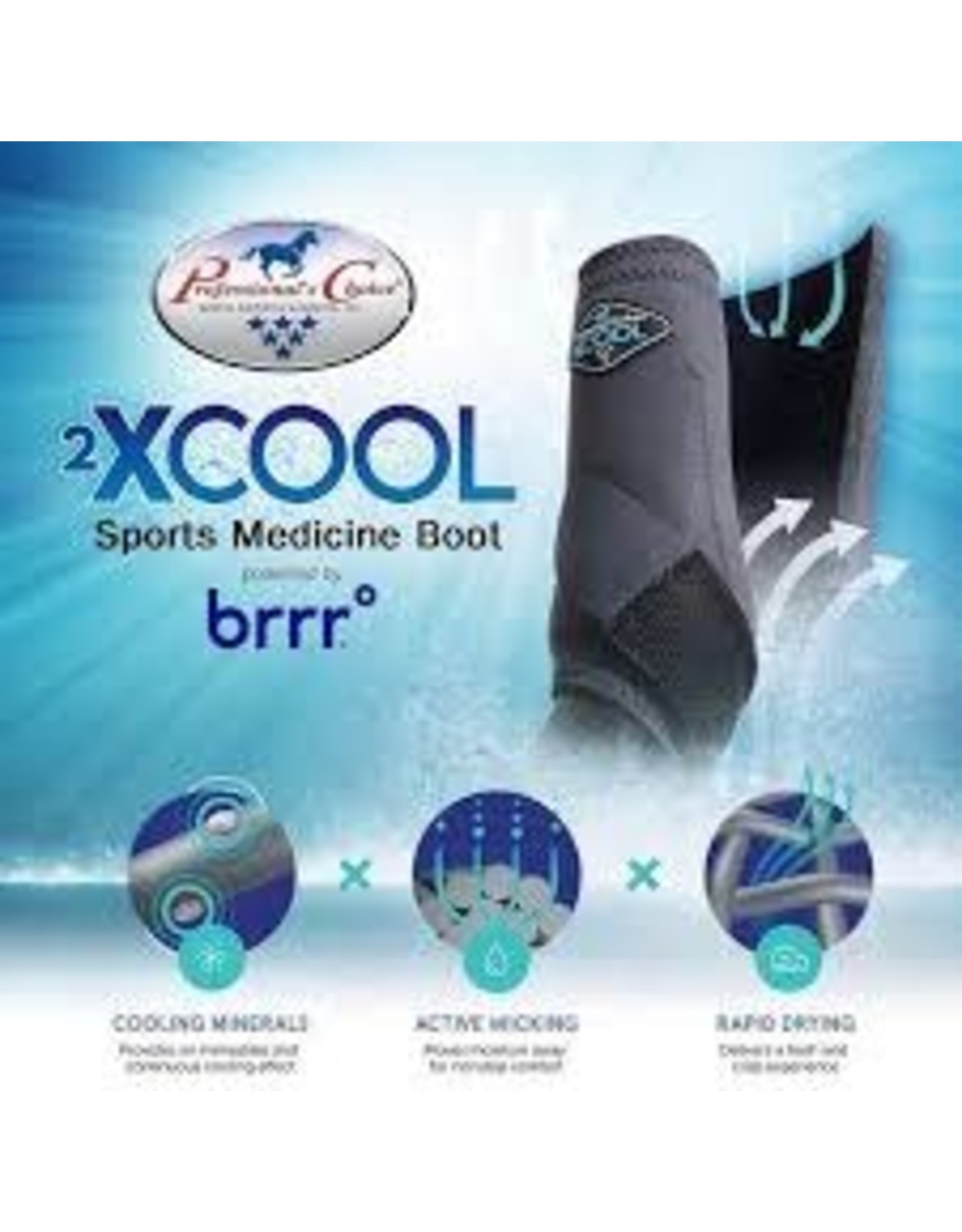 2XCOOL - Sports Medicine Boots -Purple-*pack of 4*Medium - XC4M-Purple