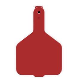 Leader TAG* LEADER 1 PC COW TAGS 25's  - Red CTW10 -75.50 (w) x 114.00 (h) x 21.05 (d) mm