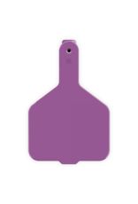 Leader TAG* LEADER 1 PC COW TAGS 25's - Purple CTW3 Wide Neck -75.50 (w) x 114.00 (h) x 21.05 (d) mm