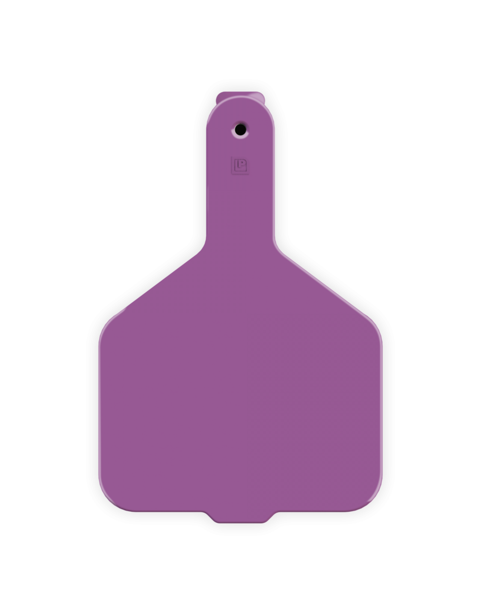 Leader TAG* LEADER 1 PC COW TAGS 25's - Purple CTW3 Wide Neck -75.50 (w) x 114.00 (h) x 21.05 (d) mm