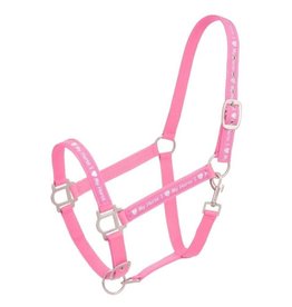 I Love My Horse Halter Pink - 50-1901-11-0