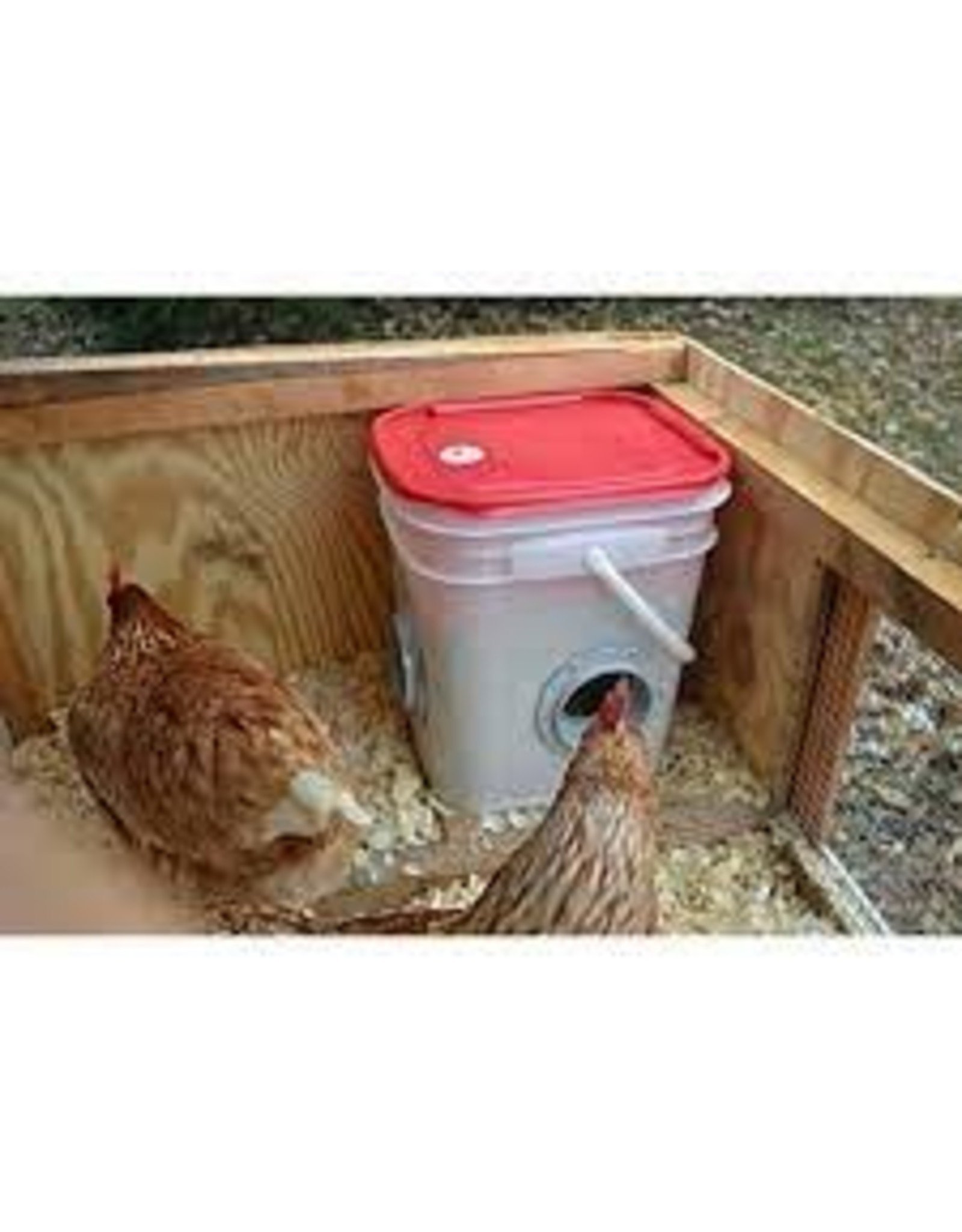 Chicken Feeder 20 lb , Corner Placement - TBLCFC -20