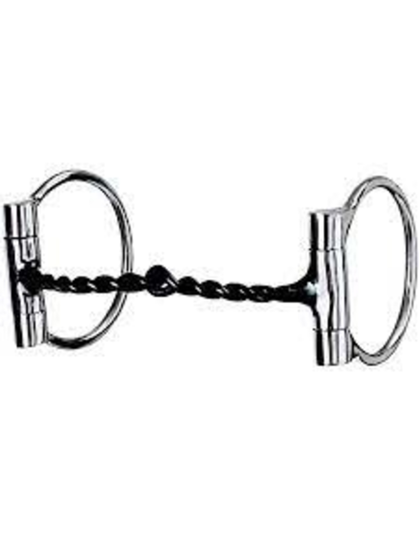 Pro Choice Twisted Wire D-Ring Snaffle Bit  5 1/4" Mouth, 2.5" Ring - PCB-981