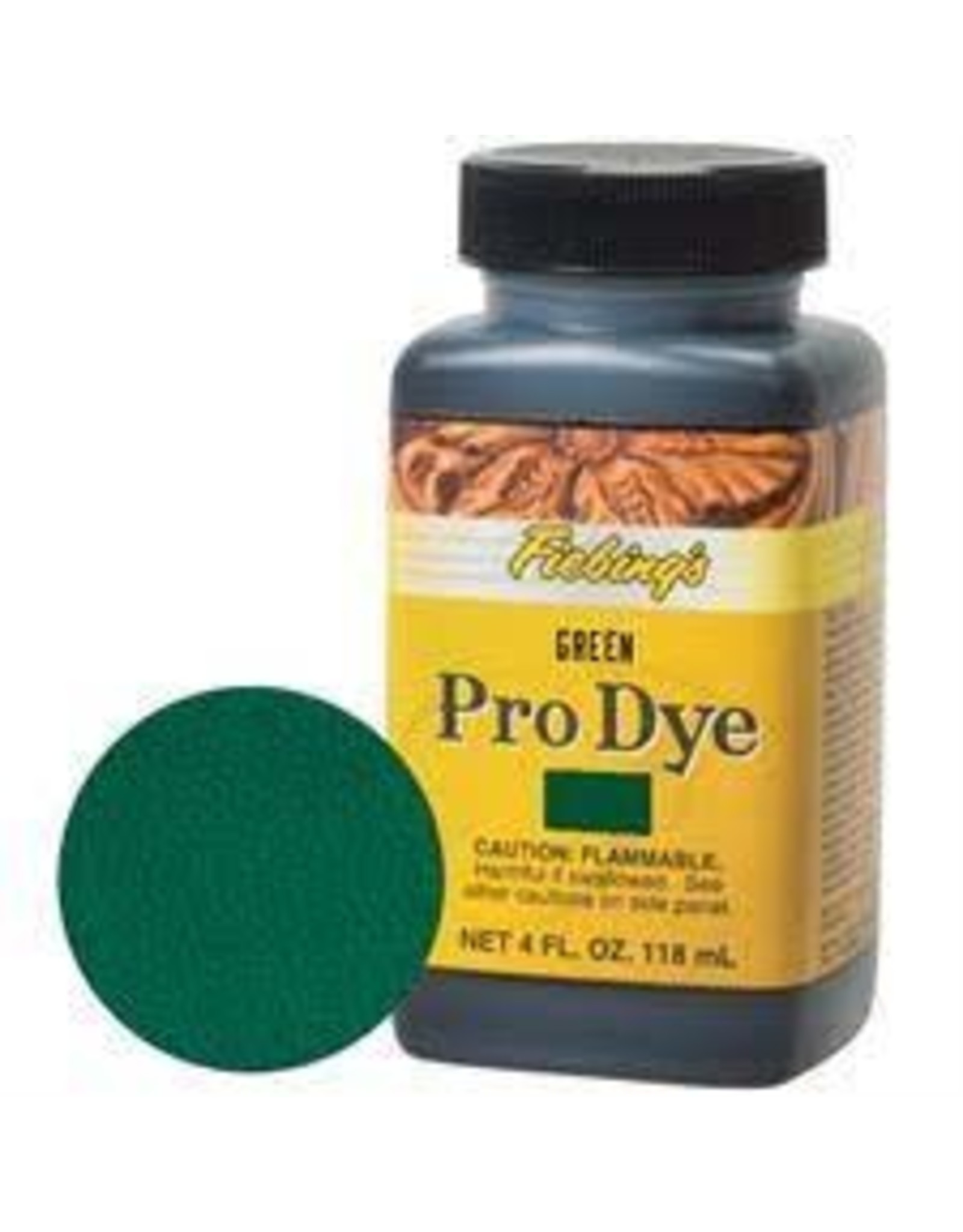 Fiebings Pro Dye Green - Professional Oil Dye 50-2030-GR 4 oz