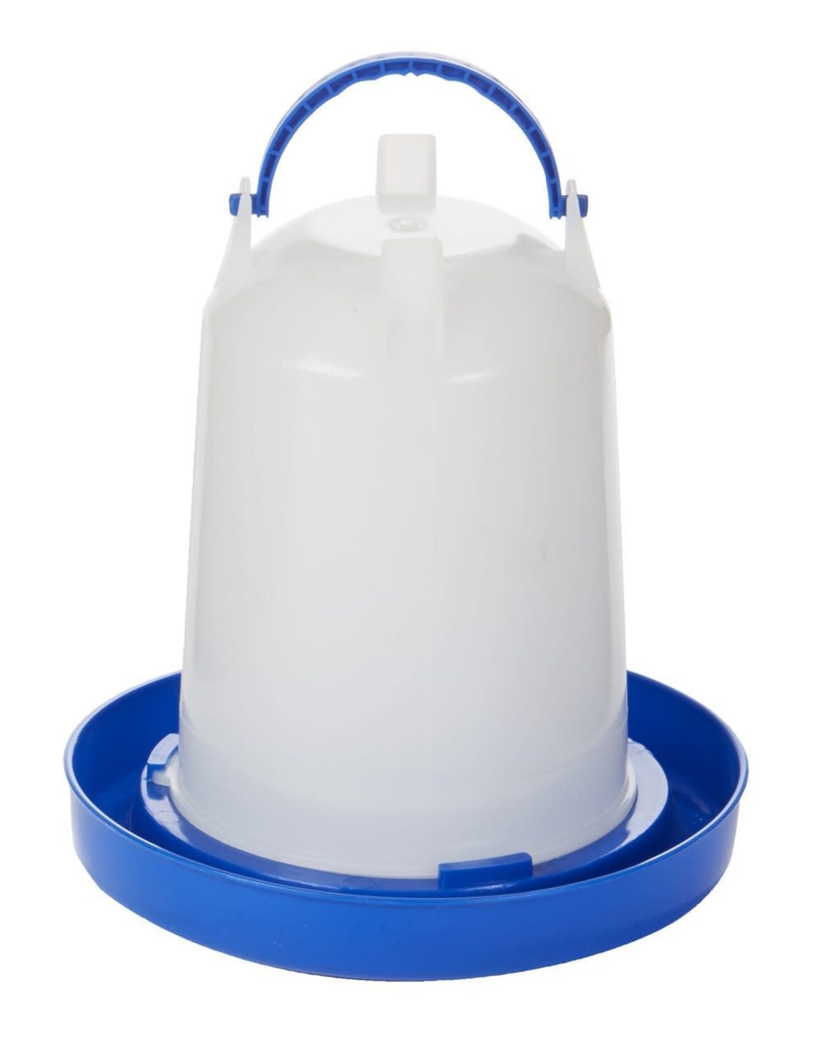 Plastic Poultry Fount 2.5 gal - Double - Tuf - Blue - 115-033