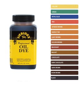Fiebings Pro Dye YELLOW - Professional Oil Dye 50-2030 -YE 4oz