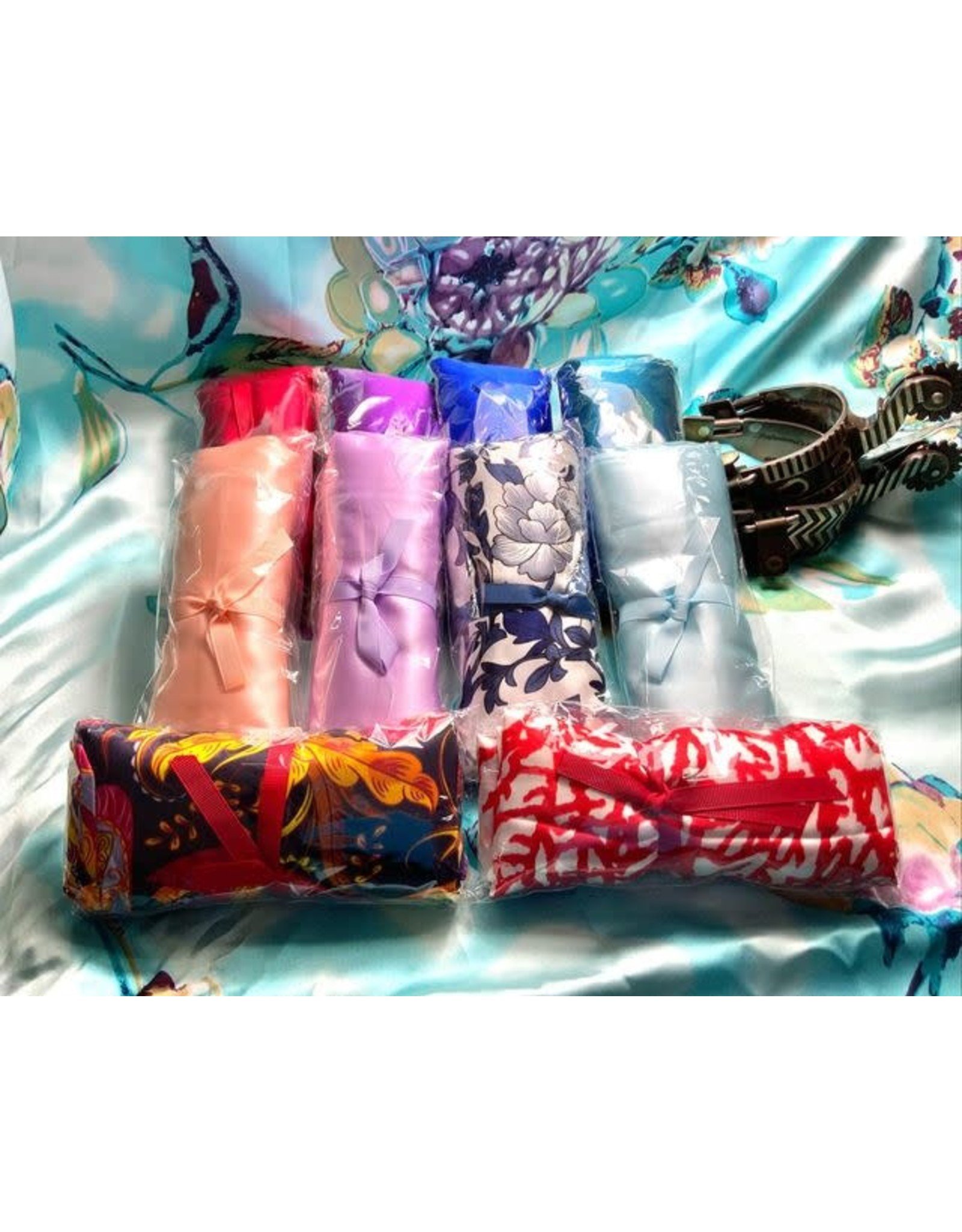 100% Mulberry Silk Scarf 30''x45'' - assorted-  most sought-after silk, and arguably the finest silk in the world