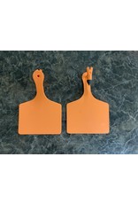 Allflex TAG* Allflex- A Tag - FEEDLOT TAG - L. Orange  - ATAGFLOR 50 pcs
