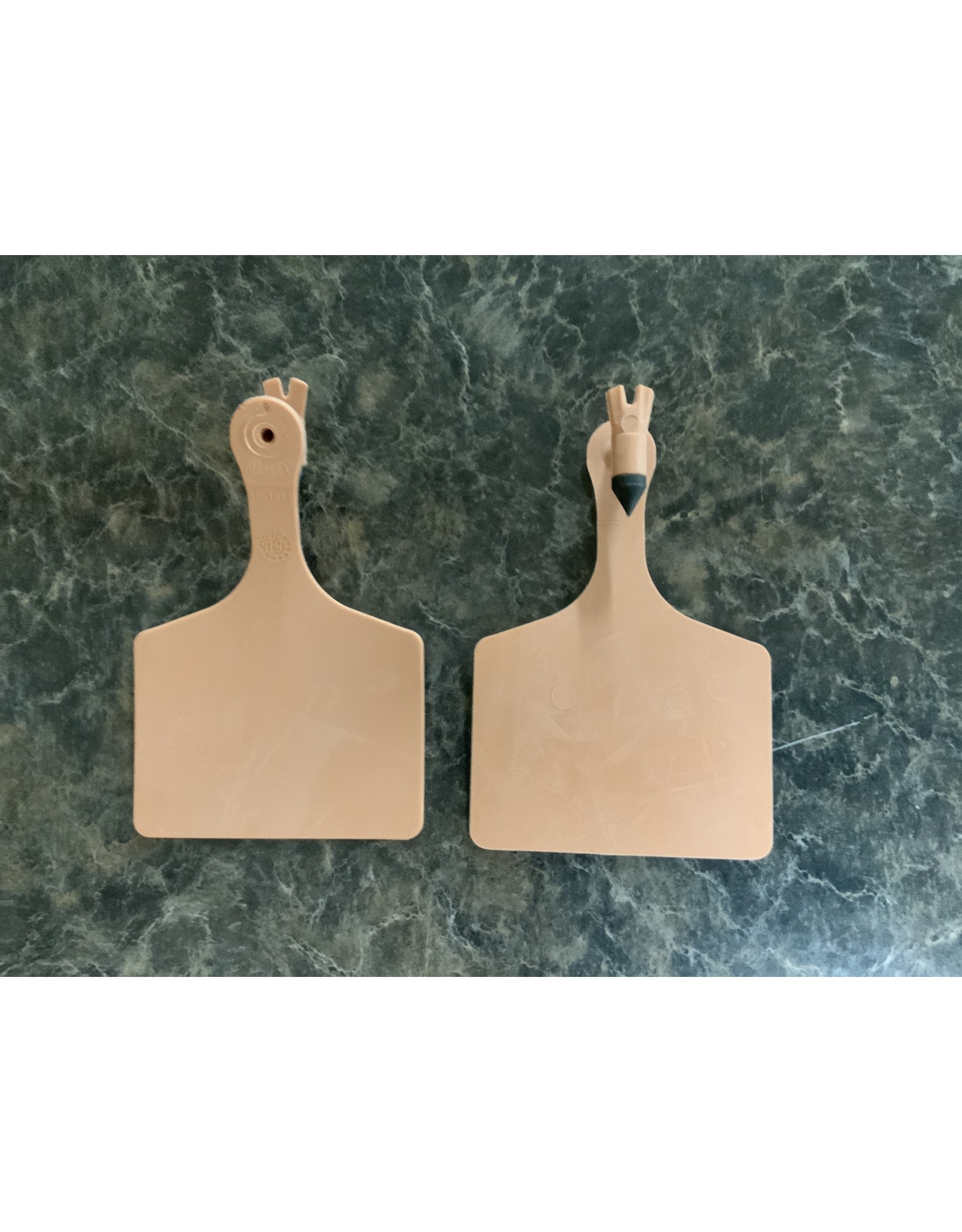 Allflex TAG* Allflex- A Tag - FEEDLOT TAG - Brown - #ATAGFBR 50 pcs