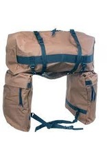 Nylon Saddle/Cantle Bag Brown - 243238