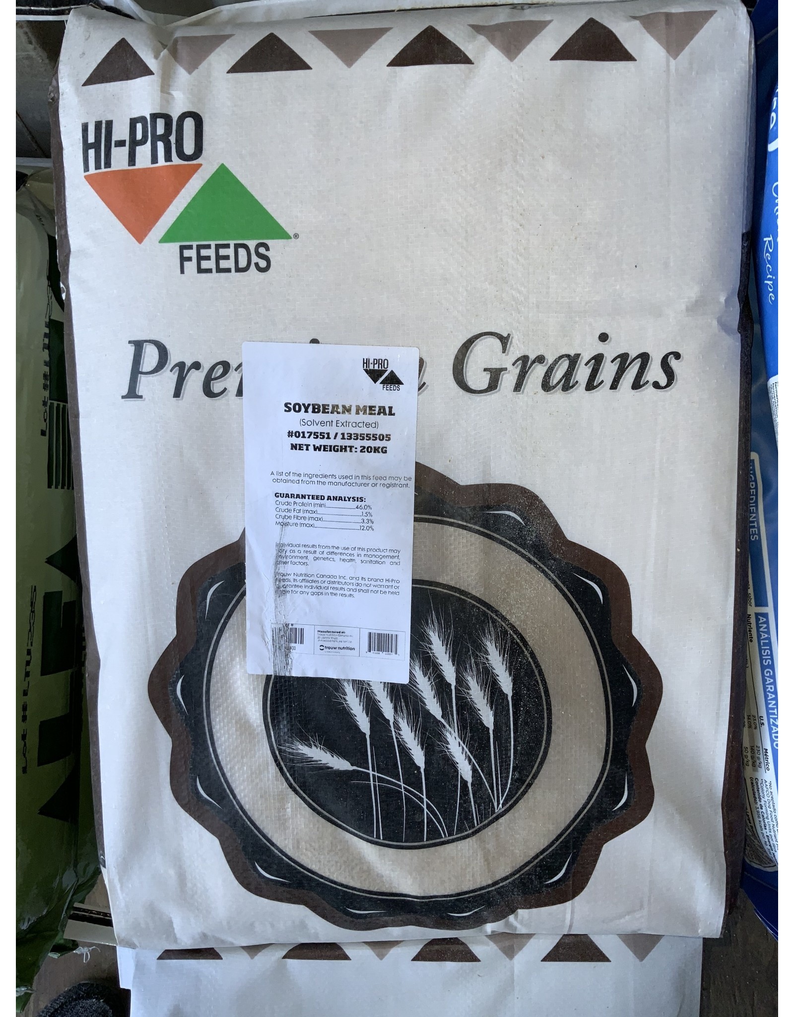 SOYBEAN MEAL 20 KG BAG (C-Can) - HI-PRO - 46% CP - 13355505
