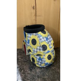 Bell Boot- No Turn Ballistic Nylon Bell Boots - Medium  - Sunflower - 35-4276-236