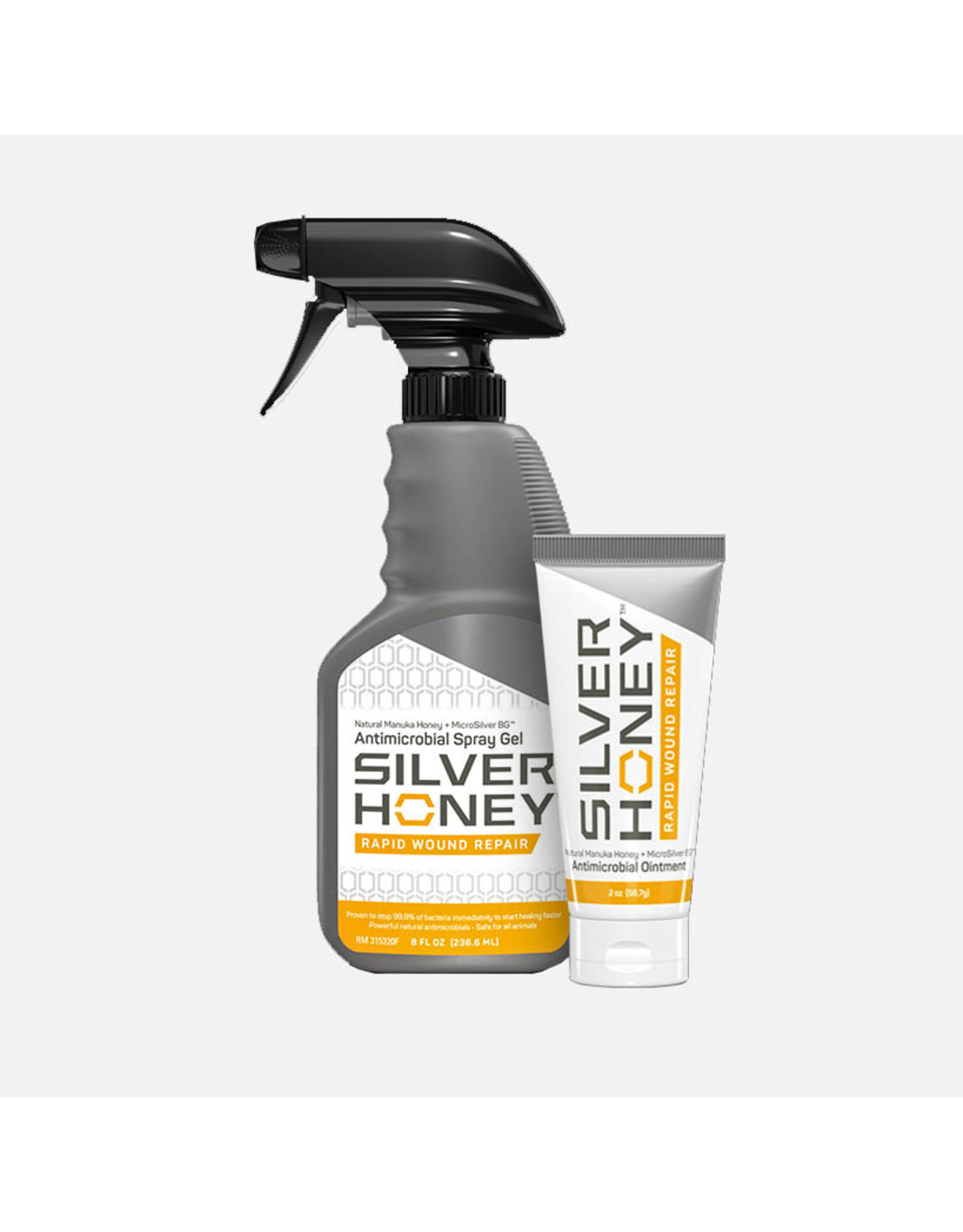 Absorbine Absorbine Silver Honey Rapid Wound Repair Spray 8oz - 001-457