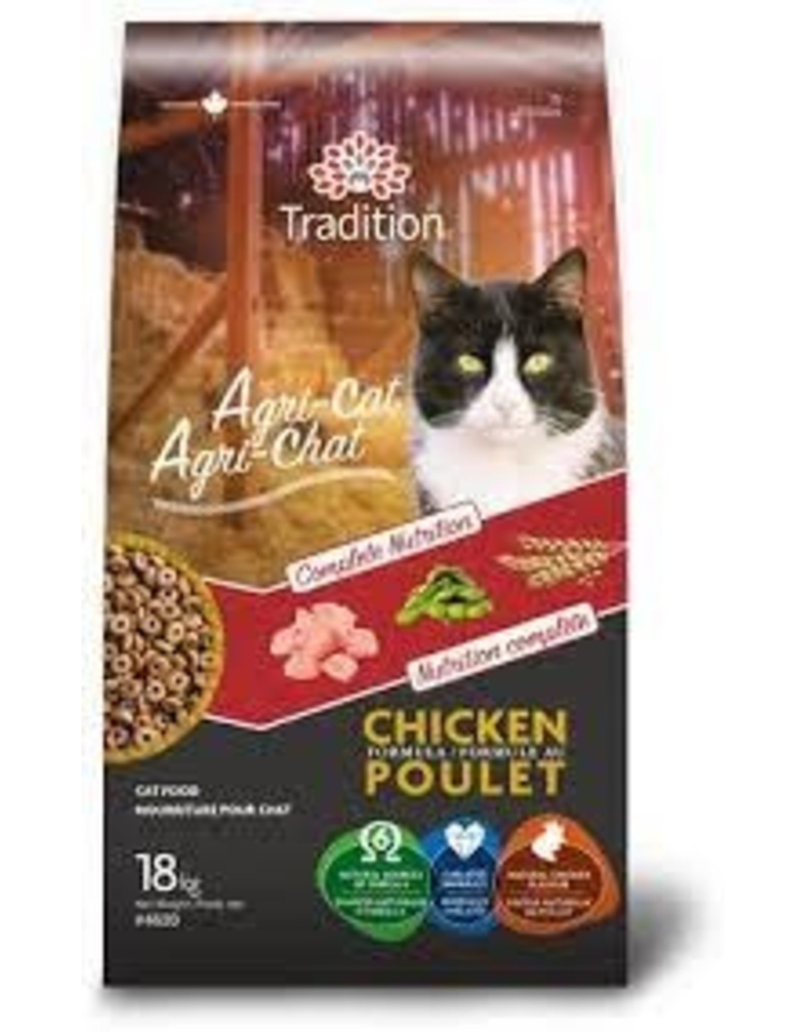 Tradition - Agri-Cat Food - Chicken - 18kg - C4620-Z (C- CAN - ST)