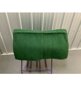 Sierra Wool Saddle Blanket - Hunter Green - 34x36 - #273788-65