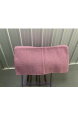 Sierra Wool Saddle Blanket - Pink - 34x36 - 273788-36