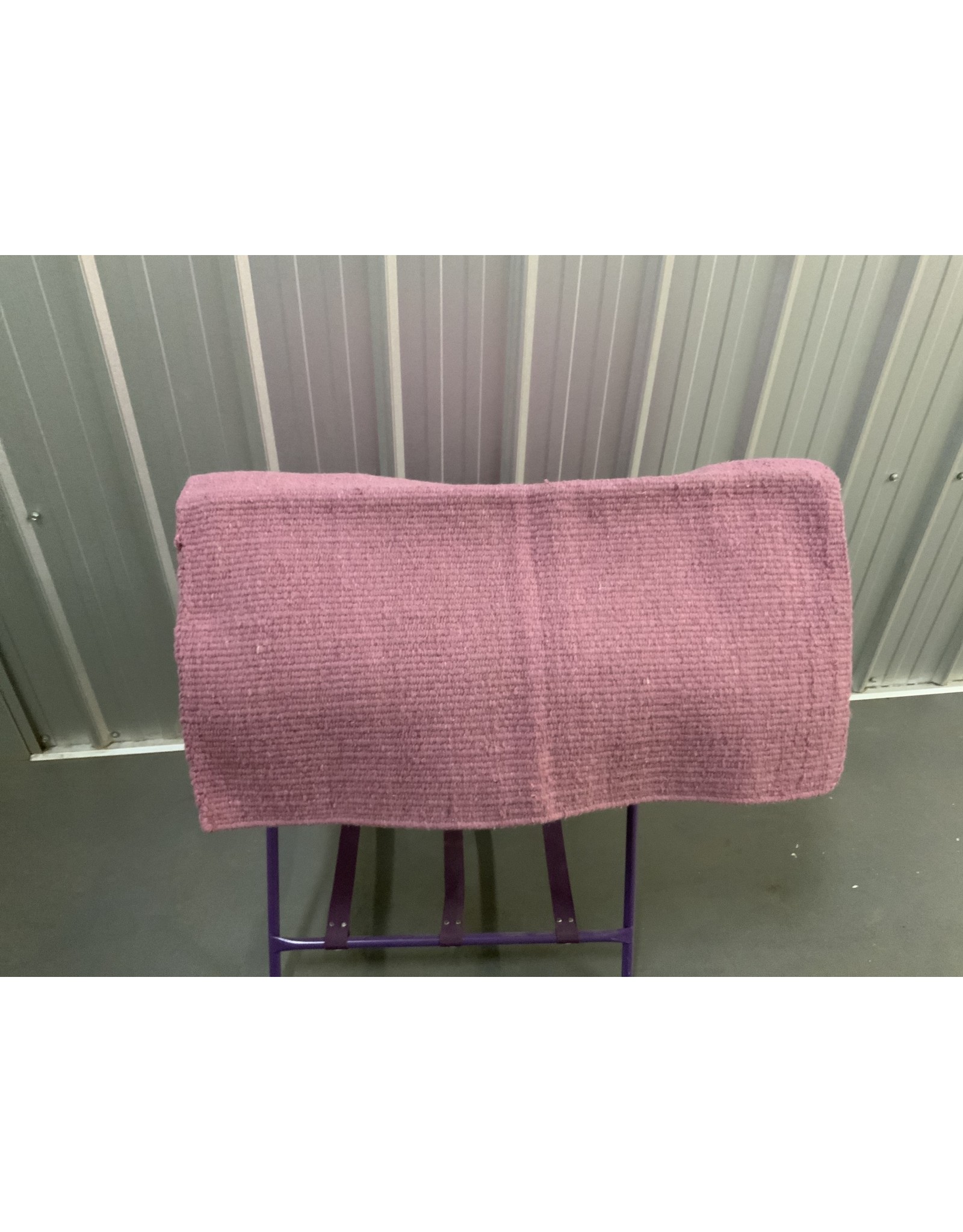 Sierra Wool Saddle Blanket - Pink - 34x36 - 273788-36