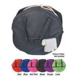 600D Adult Poly Rope Bag - 248523-27 - BLACK