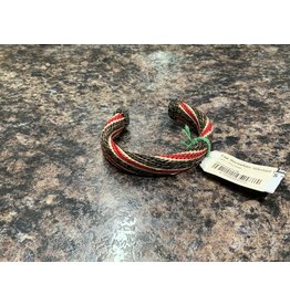 Flat Horsehair Hitched Bracelet (copper core)