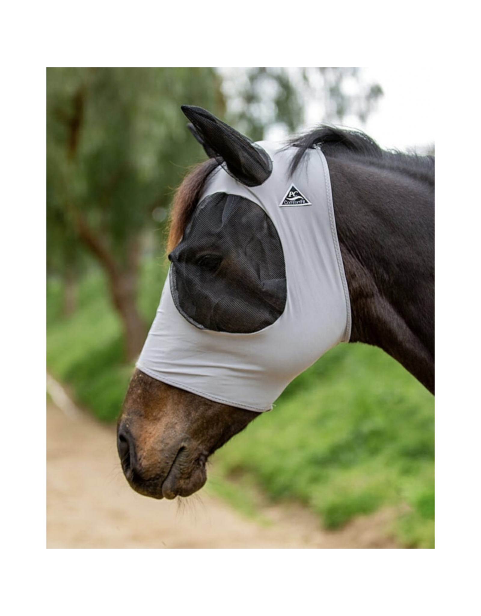 Grey Fly Mask - Comfort Fit- COB CFMD100-CHA