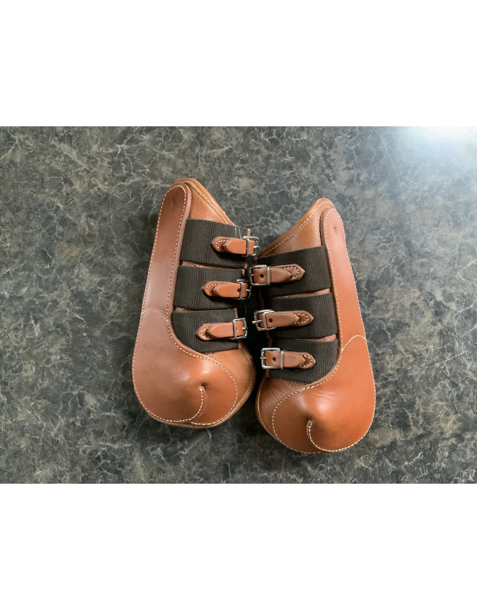 Full Leather Splint Boot with Metal Buckle Closures - Medium - SP190MC10