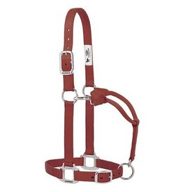 Weaver Leather Original Adjustable Halter - Choc -  Small - 35-7374-43