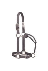 Weaver Leather Original Adjustable Halter 1" - Grey -  Small - 35-7374-GH