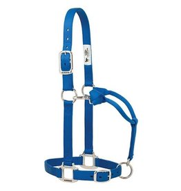 Weaver Leather Original Adjustable Halter - Blue -  Small - 35-7374-BL